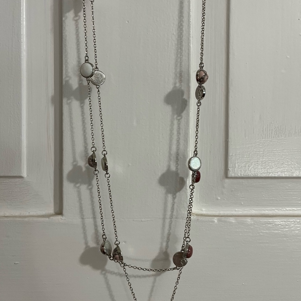 Christopher & Banks Double Strand Necklace